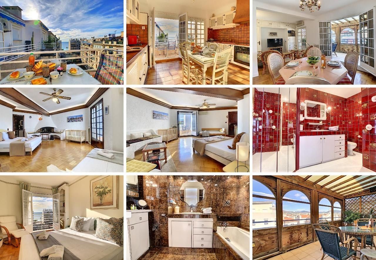 Nestor&jeeves - Terrace - - Very Close Sea - Floor Apartment