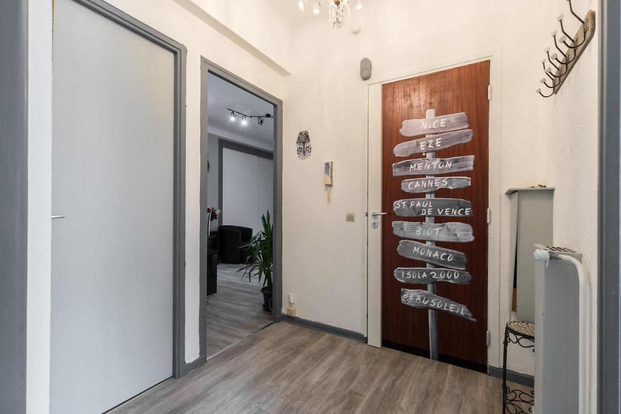 Beau 3 Pieces, 7 Pers, 2 Terrasses, Centre, Calme, Securite Apartment Nice