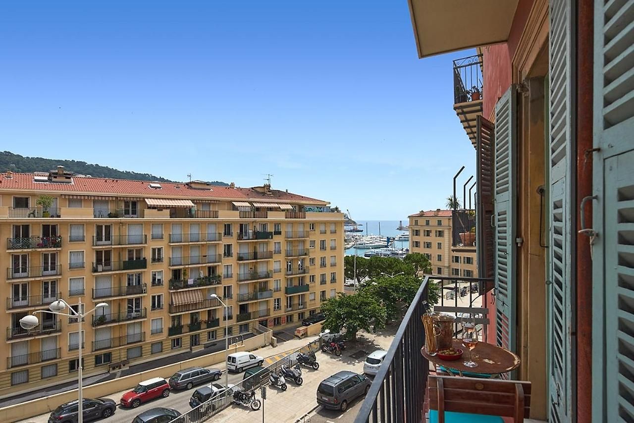 Sunlight - Marinette - Port Area, 2 Bedrooms, Sleep 6, Sea View Apartment Nice