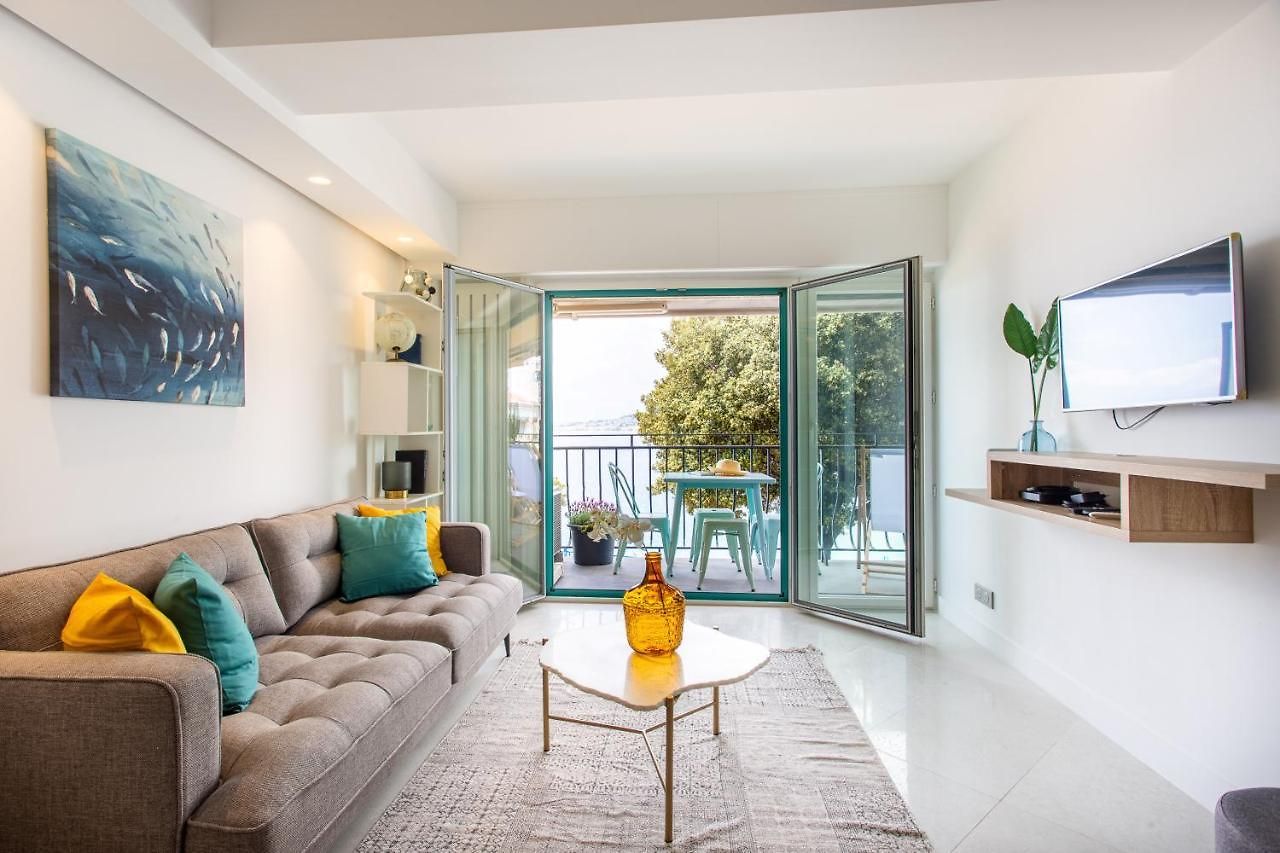 I - Face Mer, Design, Terrasse, Asc, Wifi, Clim * Nice