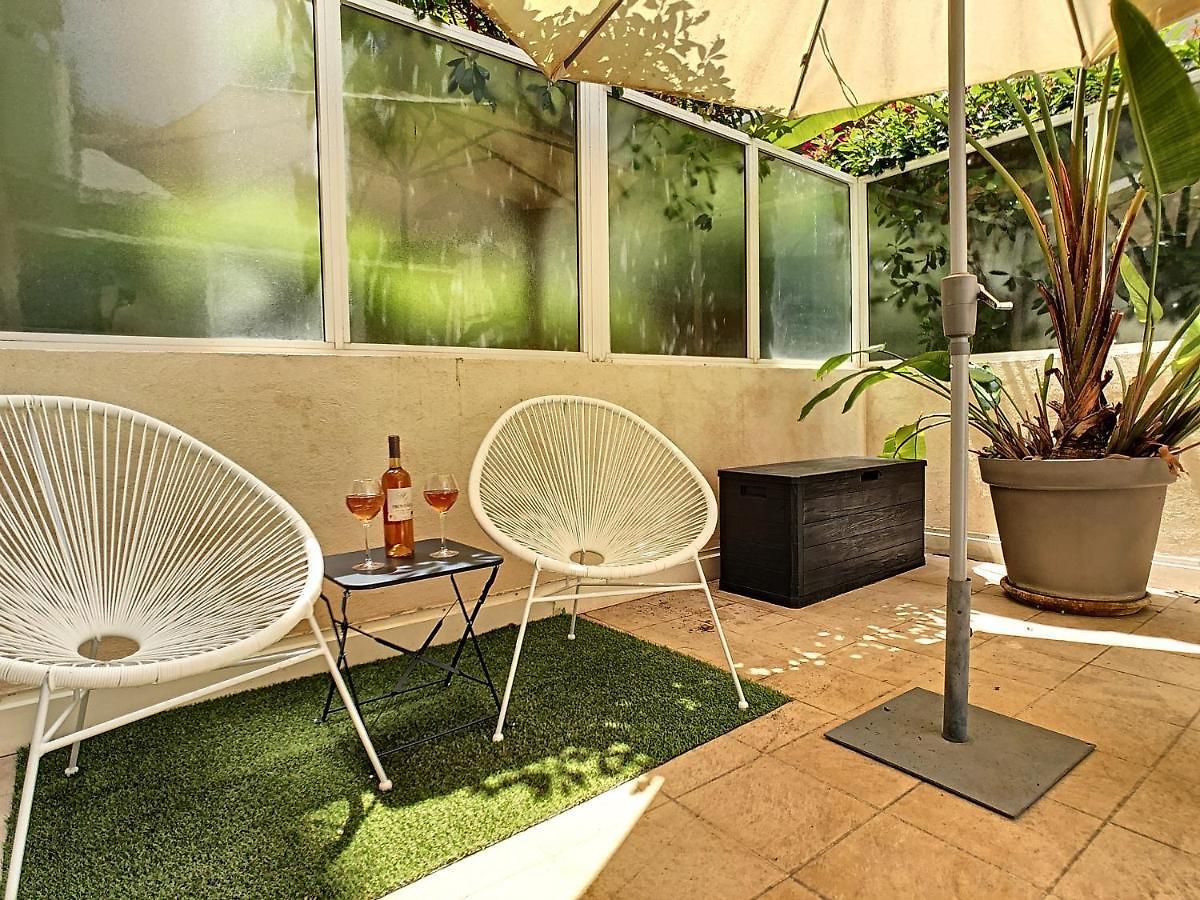 Appartement Nestor&jeeves - Berlioz Patio - - Residential Area - Patio 20m Nice