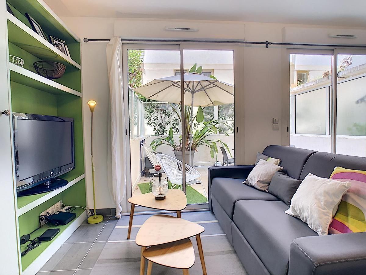 Nestor&jeeves - Berlioz Patio - - Residential Area - Patio 20m Appartement