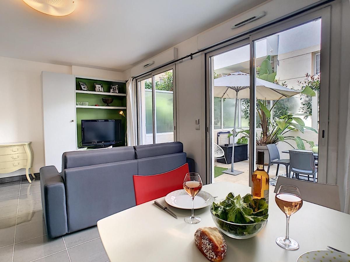 Nestor&jeeves - Berlioz Patio - - Residential Area - Patio 20m Appartement Nice