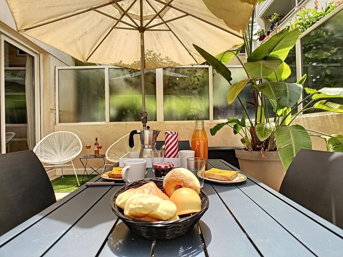 Nestor&jeeves - Berlioz Patio - - Residential Area - Patio 20m Appartement *
