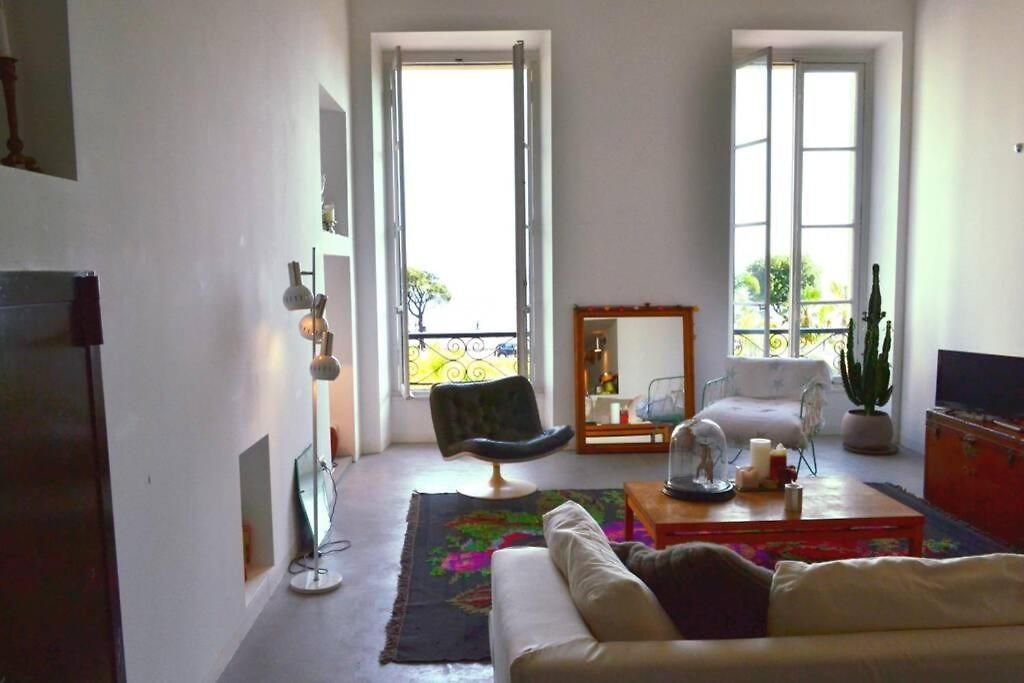 06j - Superb Duplex Loft With Ac - Sea View Appartement Nice