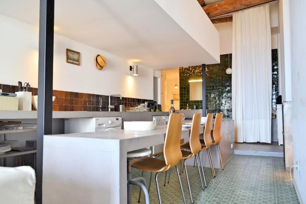 06j - Superb Duplex Loft With Ac - Sea View Appartement Nice