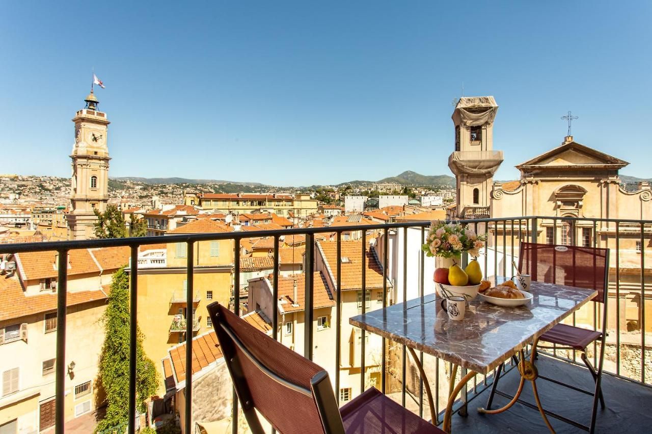 Providence - Elegant F3, Vue Incroyable, Balcon,ascenseur, Wifi Nice