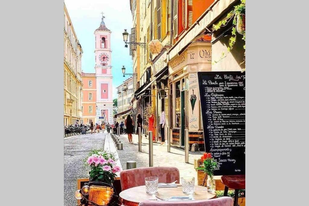 Apartment Idealement Situe Vieux Nice Neuf Calme Climatise