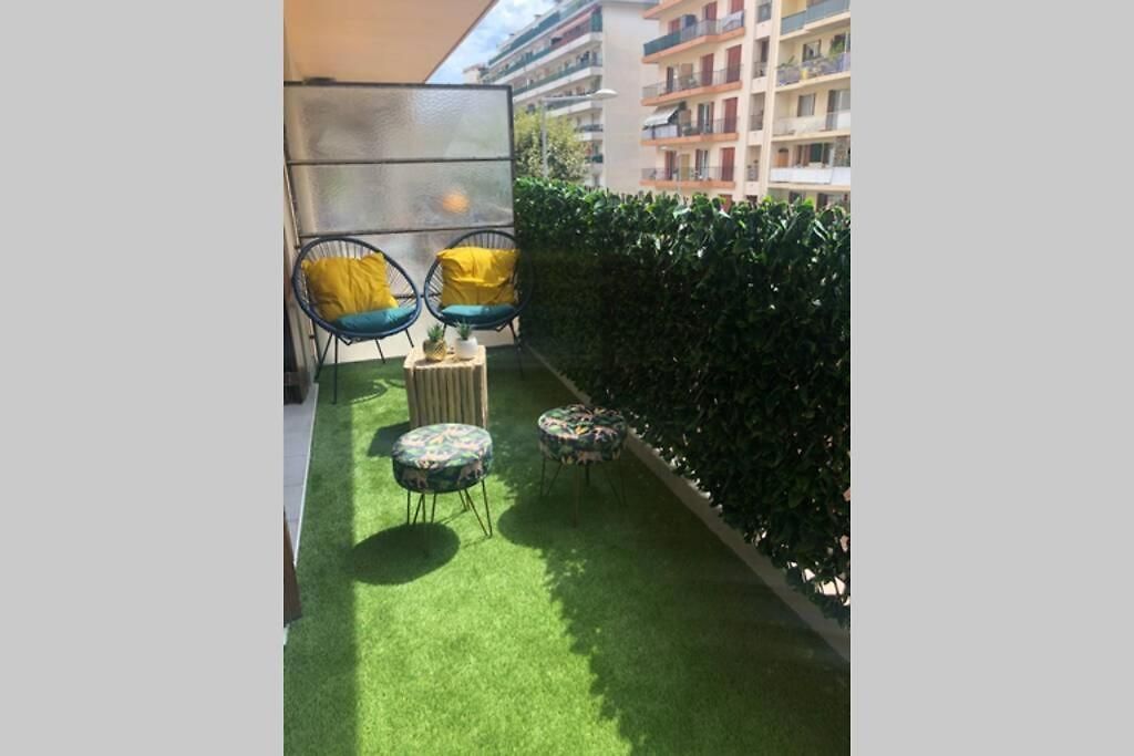 Appartement Nid D'amour Baignoire/jacuzzi Nice