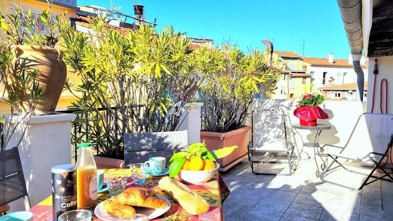 Ze Perfect Place - De Charme Nicois - 2 Chb & 2 Sdb - Ac - Terrasse - Vieux
