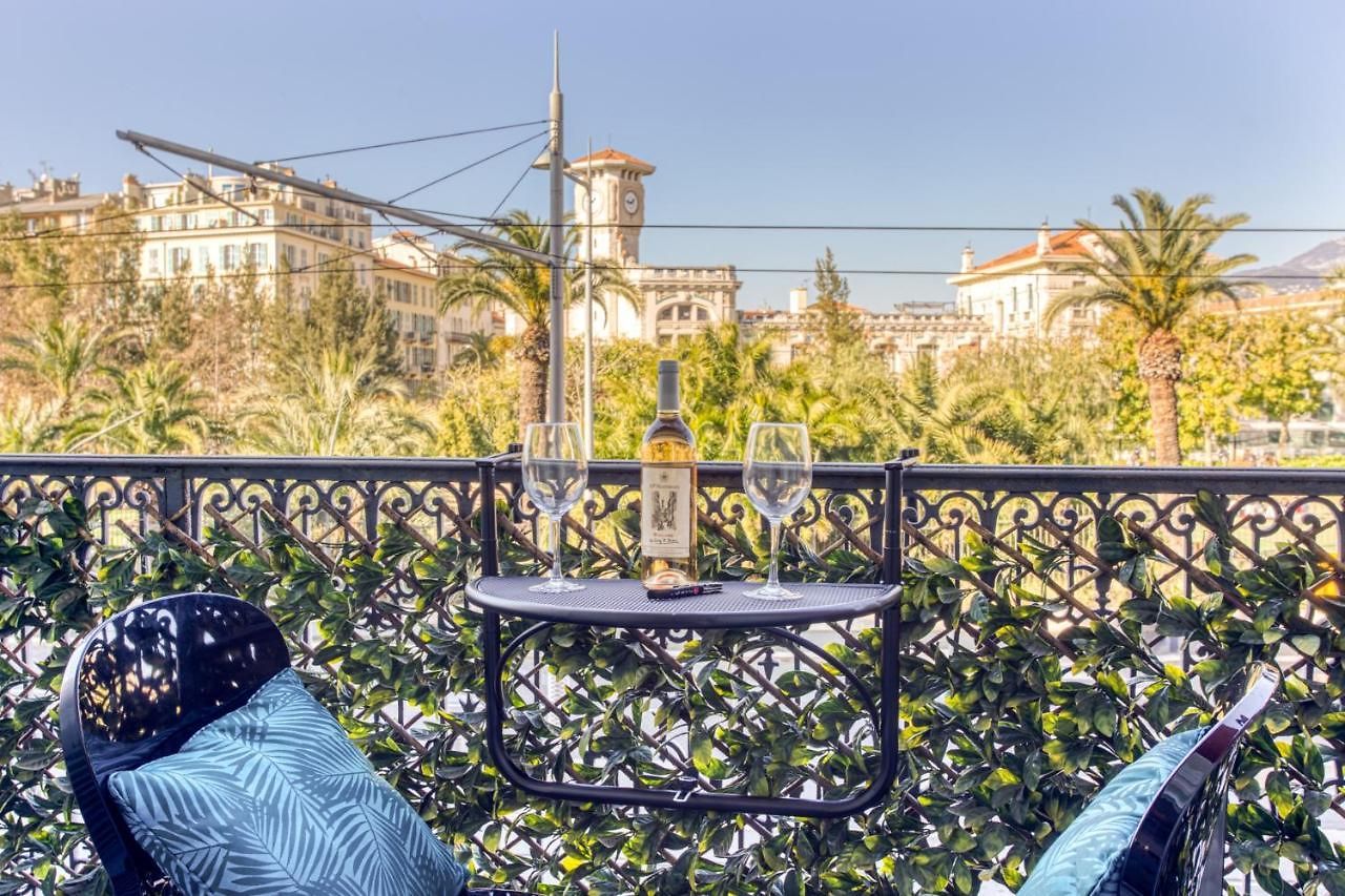 Le Jean Jaures - Refait A Neuf, Lumineux, Long Balcon, Jolie Vue, Wifi, Coeur Vieux-nice Nice