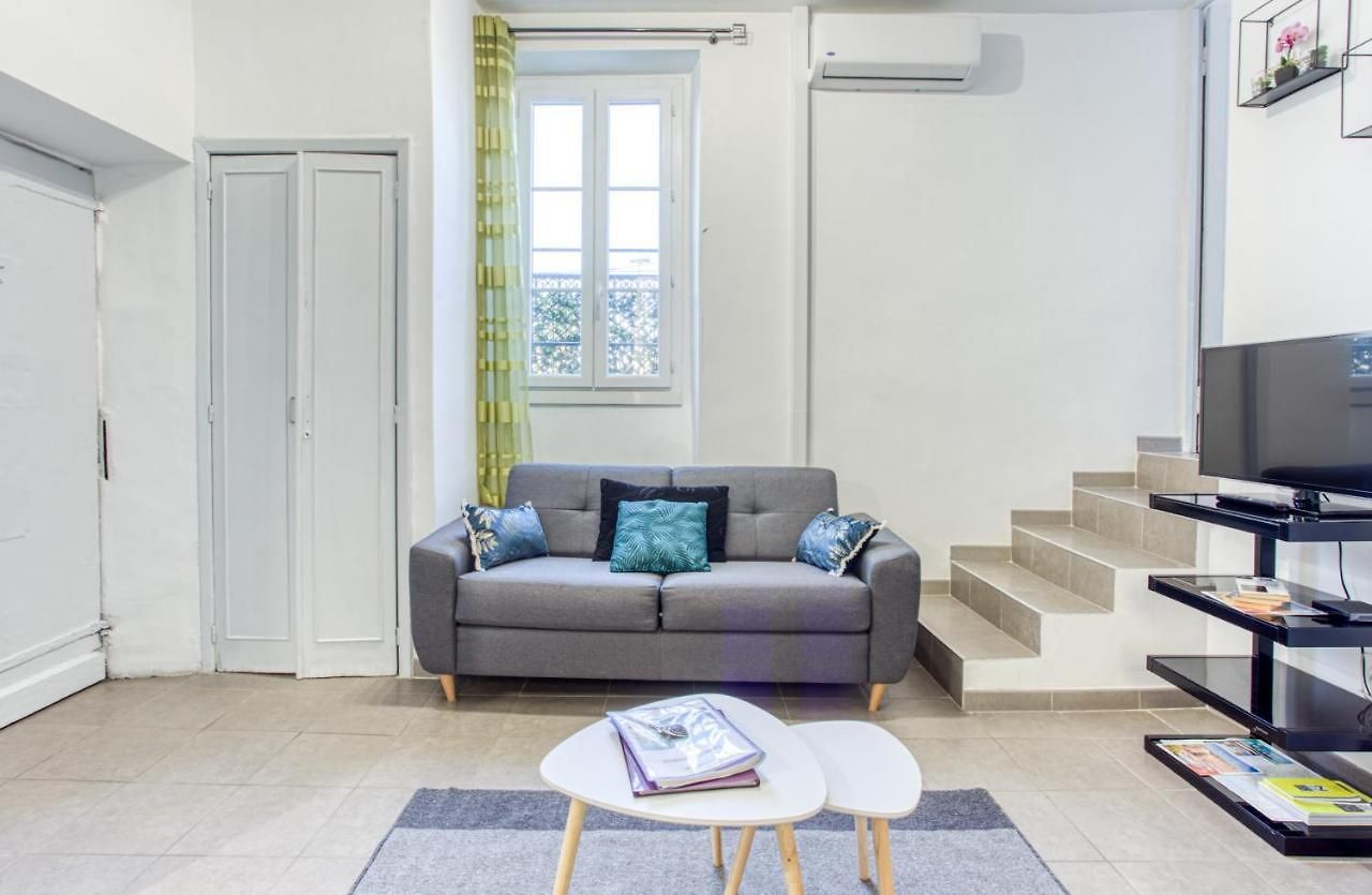 Le Jean Jaures - Refait A Neuf, Lumineux, Long Balcon, Jolie Vue, Wifi, Coeur Vieux-nice Nice