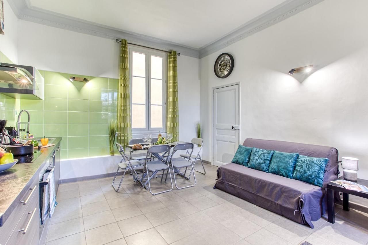 Le Jean Jaures - Refait A Neuf, Lumineux, Long Balcon, Jolie Vue, Wifi, Coeur Vieux-nice * Nice