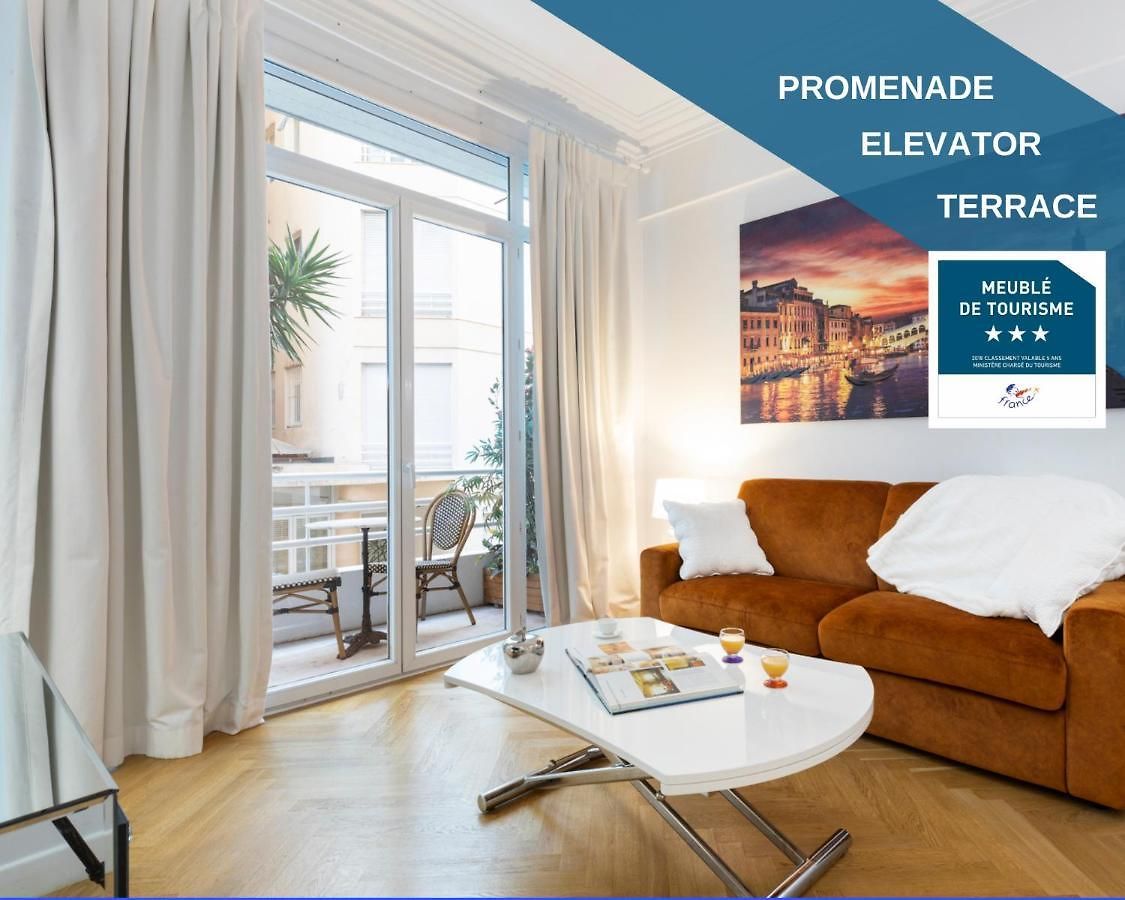 Promenade, 2pièces Chic Et Clim Avec Terrasse Location éligible Au Bail Mobilité Mobility Lease *