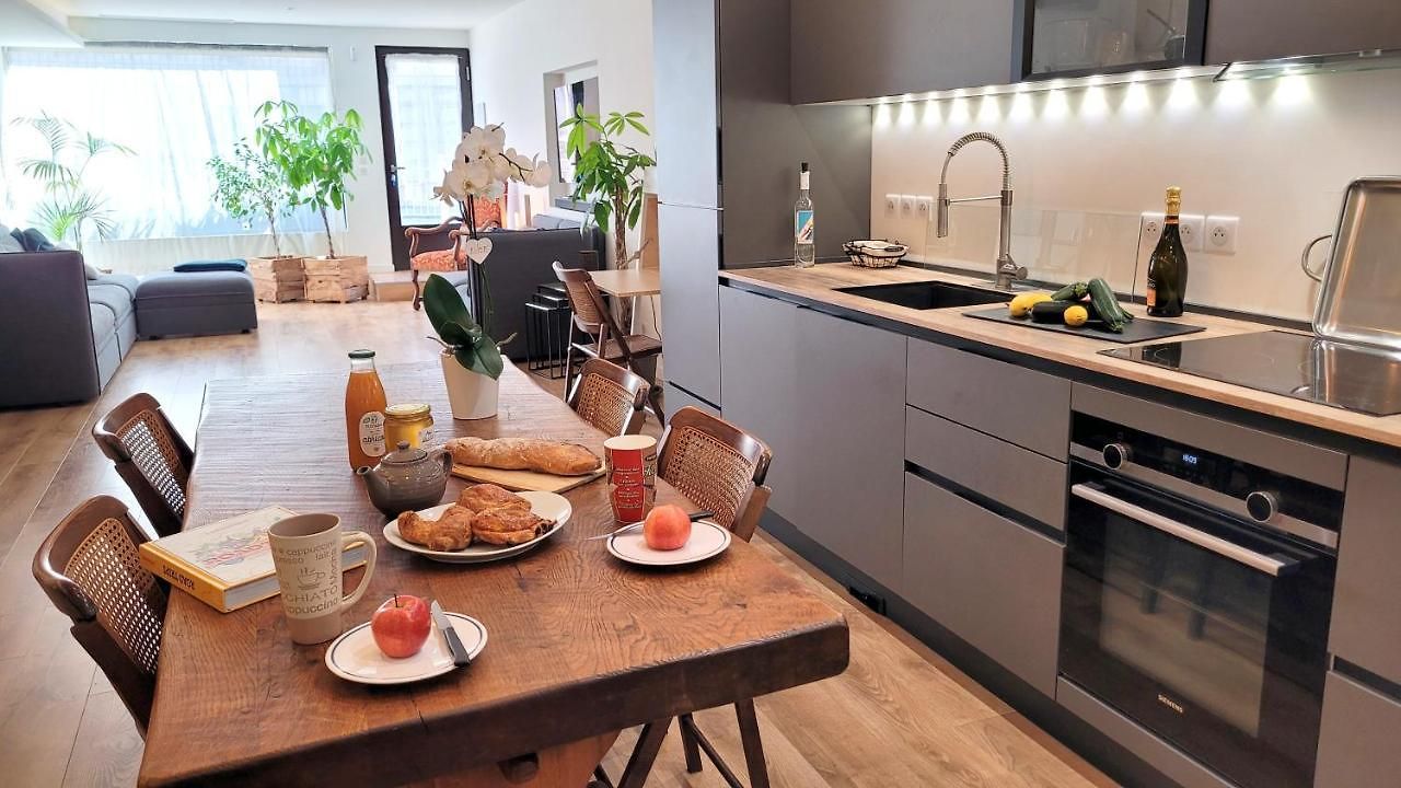 Appartement Ze Perfect Place - Loft 2 Chb - 2 Sdb - Parking - Coulee Verte De Nice