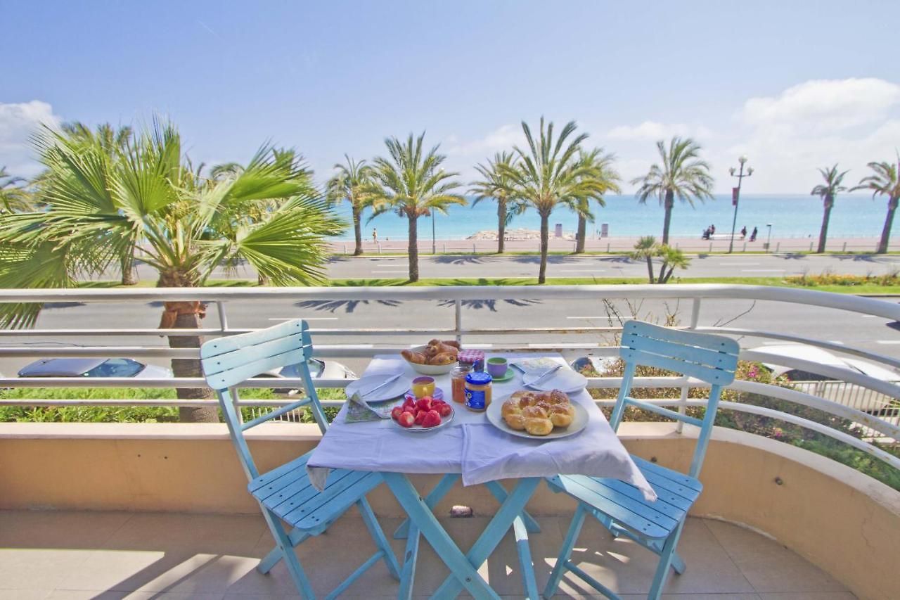 Appartement Sea Front Cedres Promenade Nice