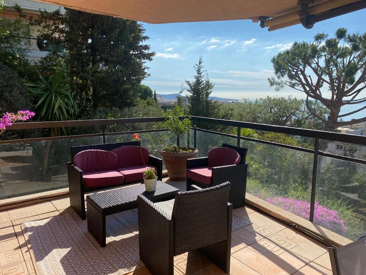 Sea View Pool Terrace Air Conditioning Quiet Appartement Nice