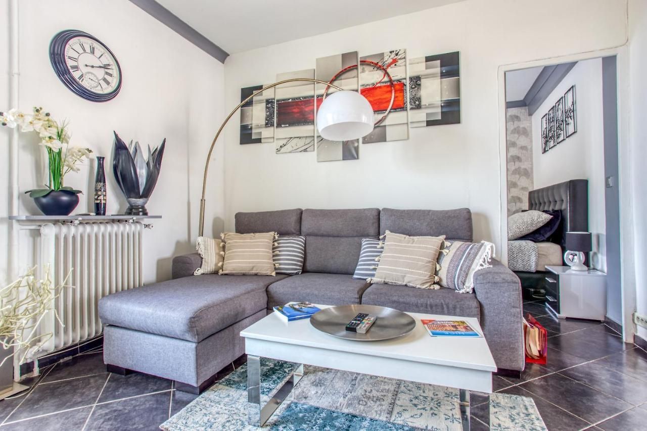 Le Mantega - F2 Moderne,centre Ville, 2 Grandes Terrasses,climatisation, Ascenseur Nice