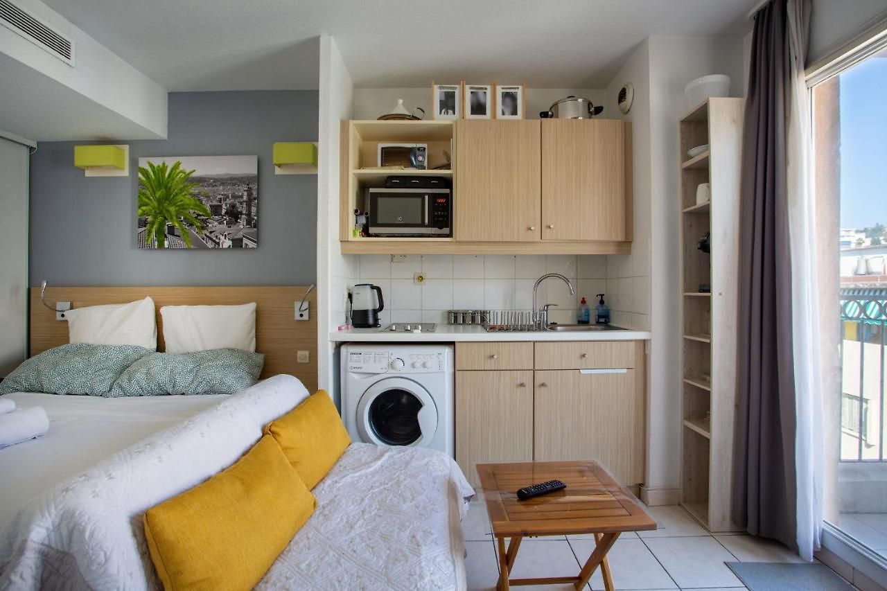 Apartment Air-Conditioned Studio With Swimming Pool Close To The Sea Nice