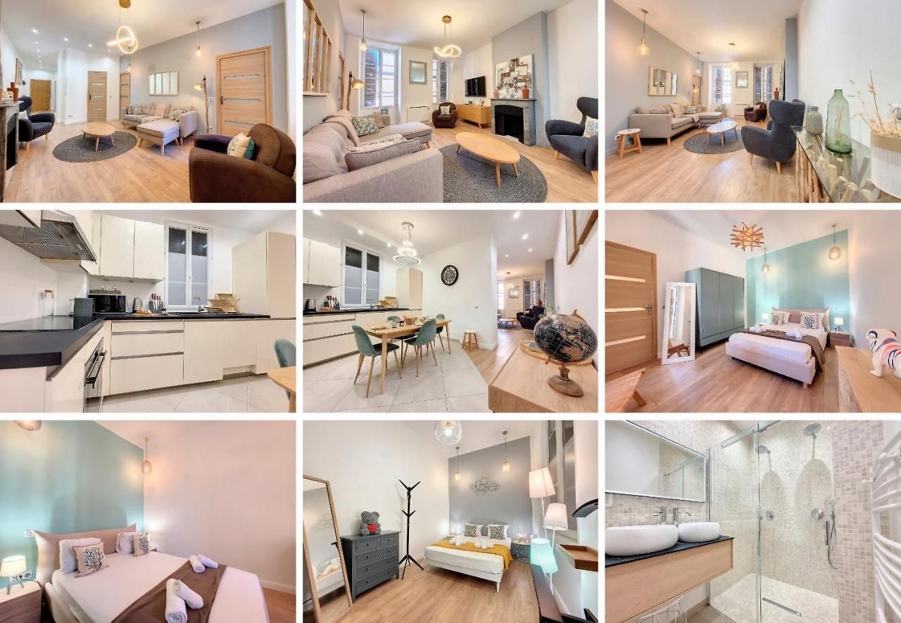 Appartement Nestor&jeeves - Le Pierlas - Place Garibaldi - Very Close Old Town