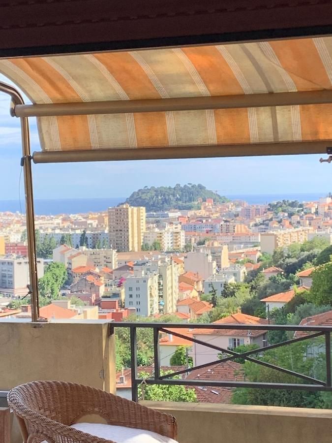 02 Vue Panoramique -wifi- Parking Prive -climatisation Apartment Nice