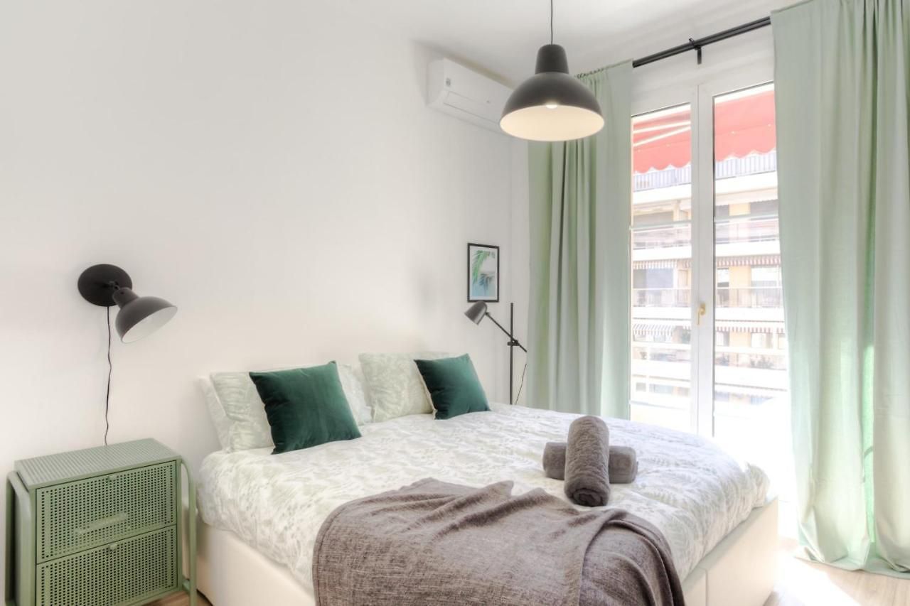 #29 Staywiz Us - Suite Gambetta Ac Sea View 2 Bedrooms 1Min Walk To Promenade & Sea Appartement Nice