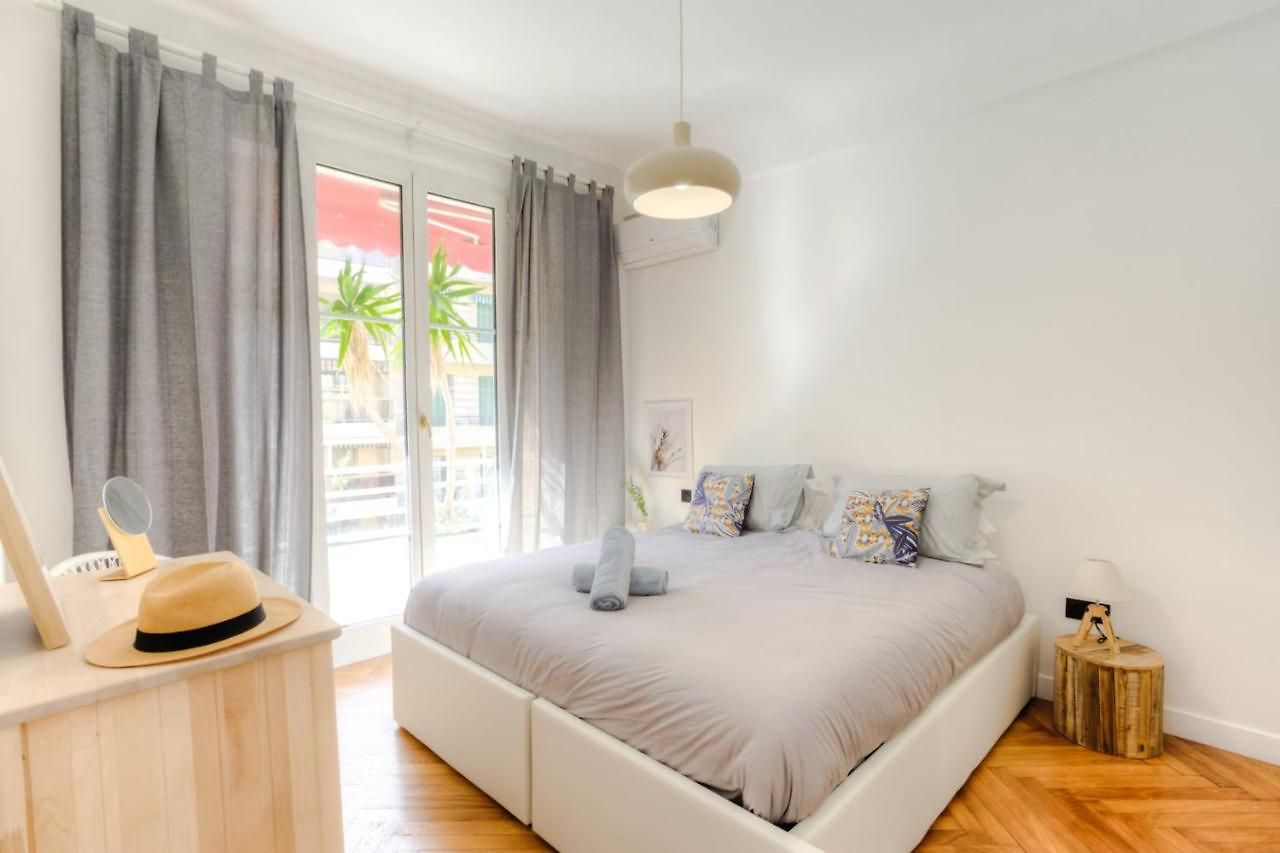 #29 Staywiz Us - Suite Gambetta Ac Sea View 2 Bedrooms 1Min Walk To Promenade & Sea Appartement Nice