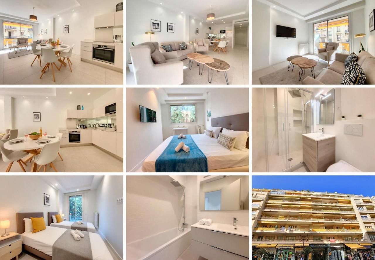 Appartement Nestor&jeeves - Anglican Terrasse - - Very Close Sea