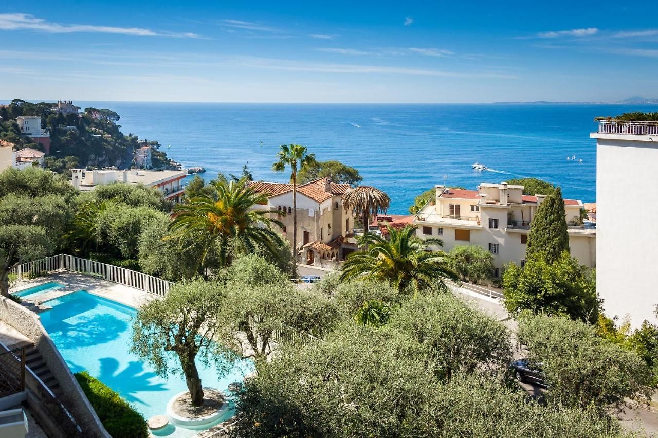 Appartement Les Oliviers Ueber Den Daechern Von Ruhig Sonnig Meerblick Pool Tiefgarage Parkplatz Nice