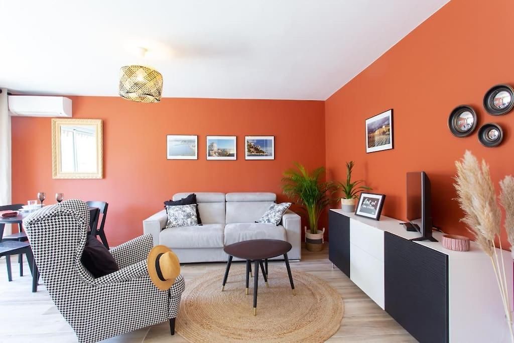 #4 Staywiz Us - Papon Parking Climatisé Terrasse&wifi 5mins à Pieds Du Vieux * Nice