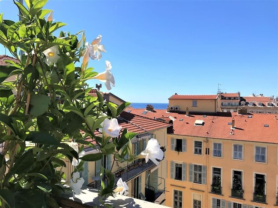 #9 Staywizus - Opera's Duplex Panoramic Sea View Terrace & Ac 1min To Appartement Nice