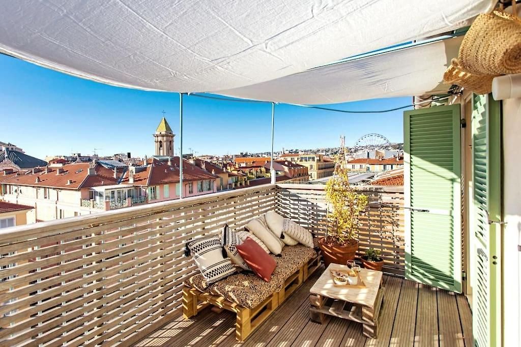 Appartement #9 Staywizus - Opera's Duplex Panoramic Sea View Terrace & Ac 1min To