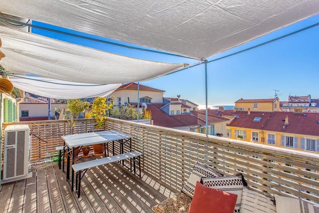 Appartement #9 Staywizus - Opera's Duplex Panoramic Sea View Terrace & Ac 1min To Nice