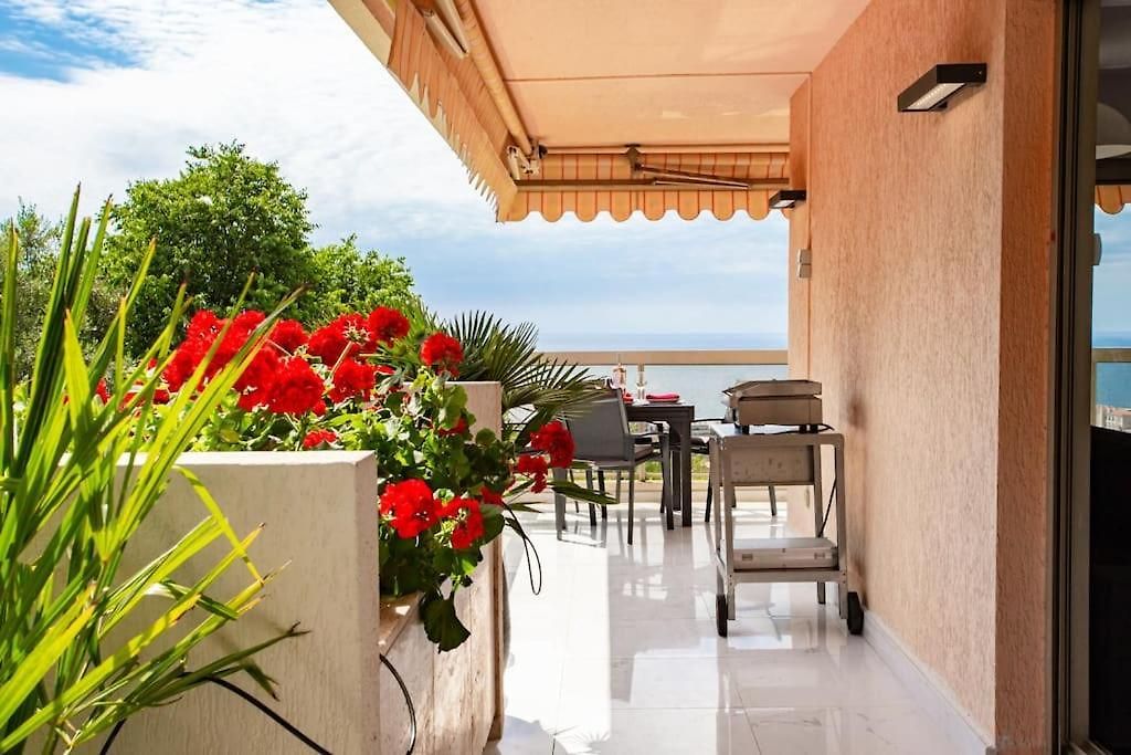 Riviera - La Terrasse De Clairefontaine - Swimming Pool - Fabron Appartement