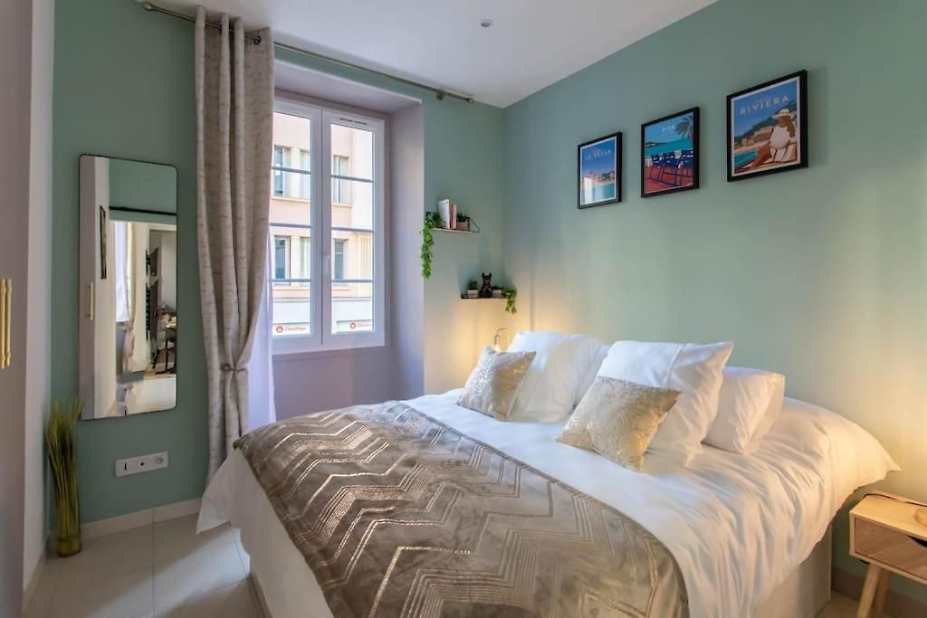 Appartement #20 2p Port/parking/ac/central élégant 5min Promenade *