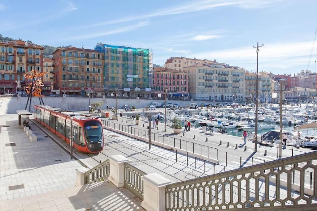 #20 2p Port/parking/ac/central élégant 5min Promenade Appartement Nice
