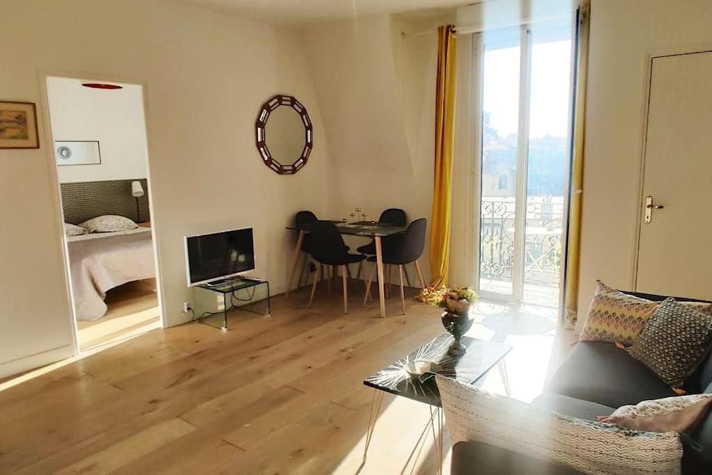 Floor Nest, Balcony Close To Sea&old-town Bail Mobilité * Nice