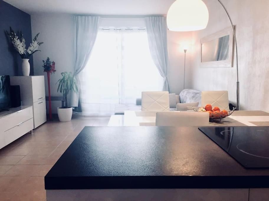Modern And Peaceful Flat With Terrace And Parking Apartment Nice