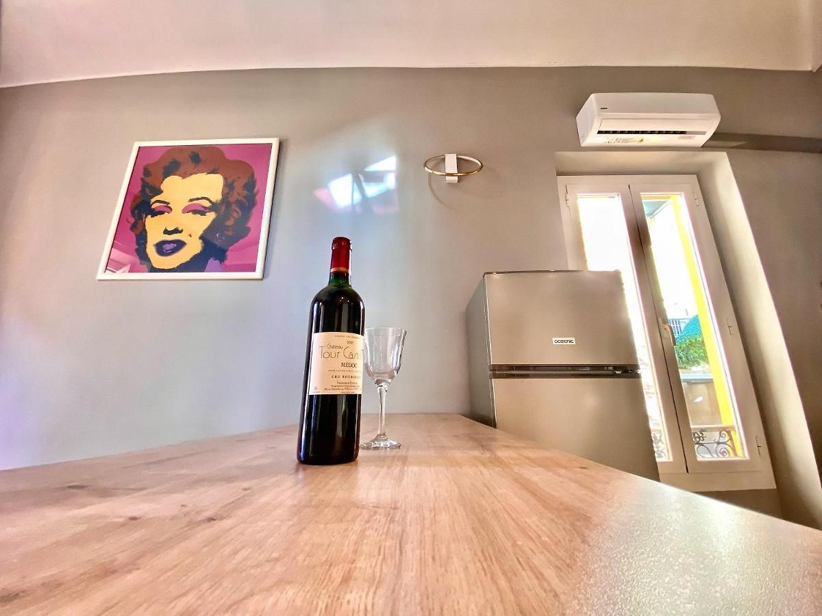 Lovely & Sunny Loft Heart Of With A/c! Appartement Nice