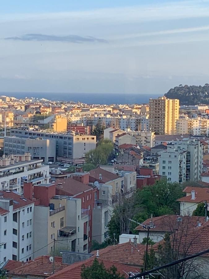Apartment 02 Vue Panoramique -wifi- Parking Prive -climatisation Nice
