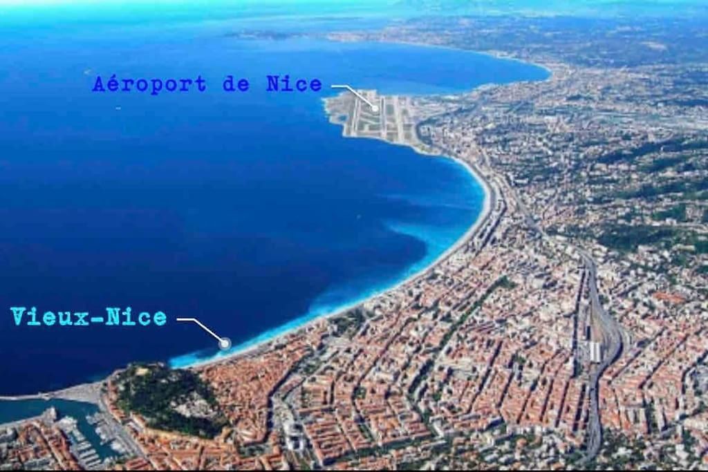 Superbe 2 Pieces Top Location Calme Et Climatise Appartement Nice