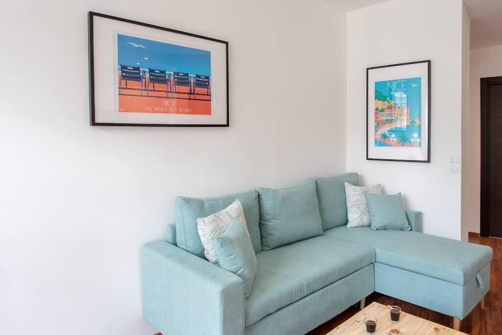 L7 5mins Walk Old Town 3 Ac Wifi Appartement Nice