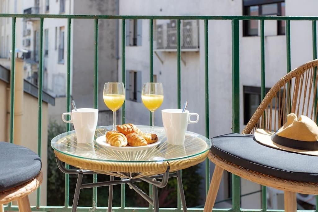 L19 Staywiz Us - 1bdr Massena 2mins Sea Promenadeac Balcony *