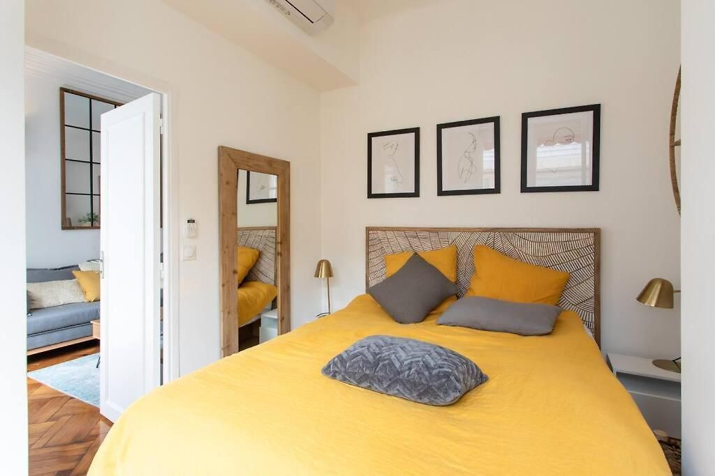 Appartement L24 Staywiz Us - Meyerbeer Promenade 1min Sea & Negresco Ac Balcony