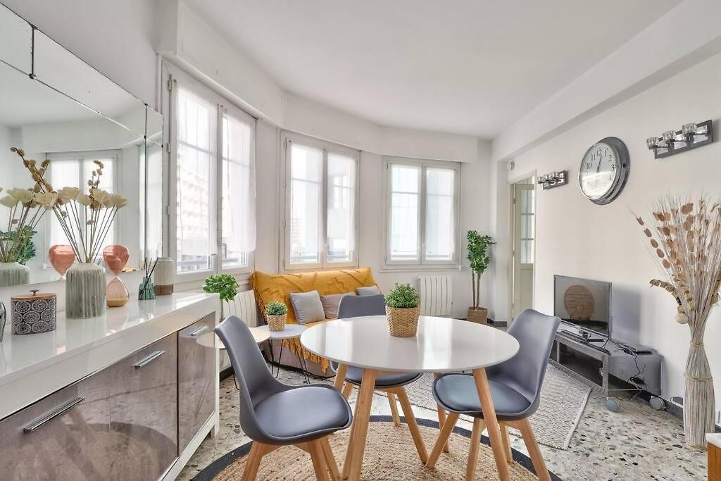 L29 Staywiz Us - Lenval At 1min Walk To Sea Front Ac Balcony Appartement Nice