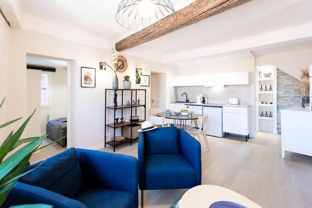 Apartment L16 Malonat Vieux 1 Min Mer/ 2 Chbres & Ac Nice