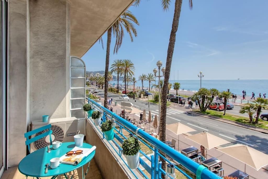 L14 Staywiz Us - 2p Promenade Vue Climatisé, Spacieux Balcon Appartement