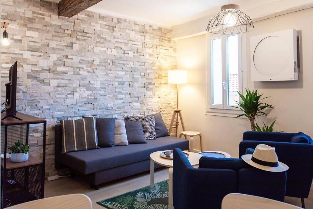 Apartment L16 Malonat Vieux 1 Min Mer/ 2 Chbres & Ac