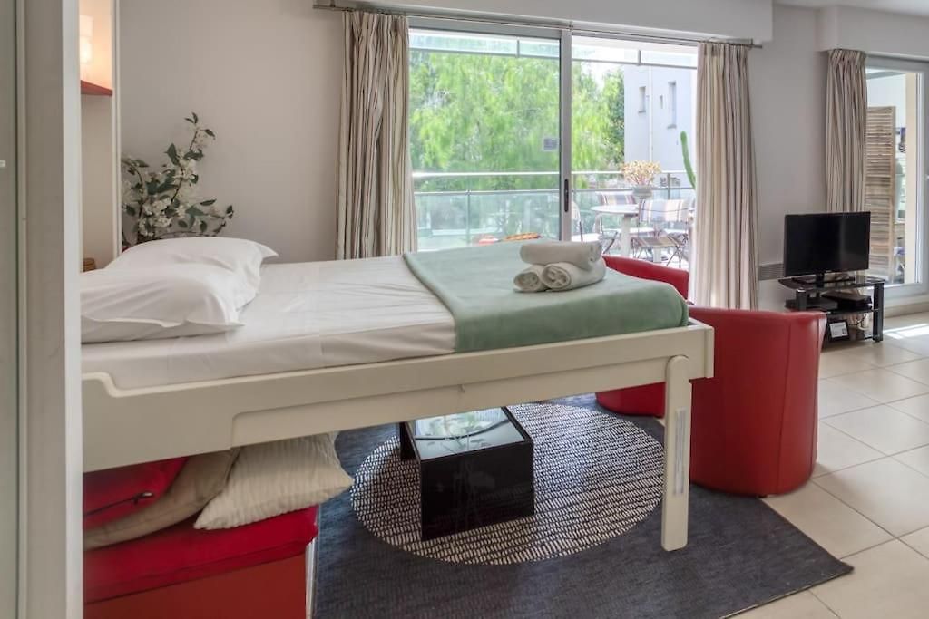 Appartement L18 Staywiz Us - Parking Terrace Ac 10mins Walk To Beaches Nice