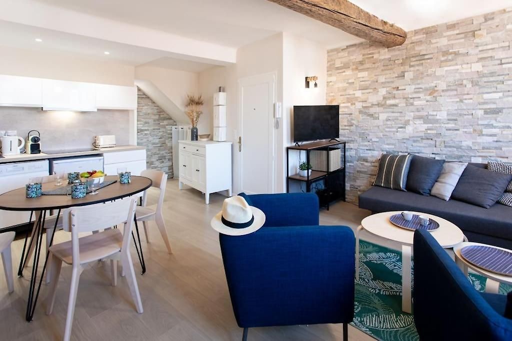 L16 Malonat Vieux 1 Min Mer/ 2 Chbres & Ac Apartment